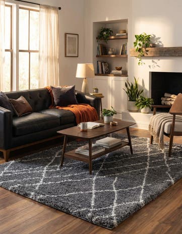 7' 10 x 10' Soft Touch Shag Rug