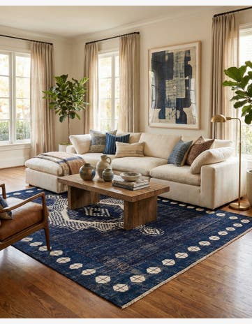 10' 7 x 14' 5 Hand Knotted Moroccan Wool Rug
