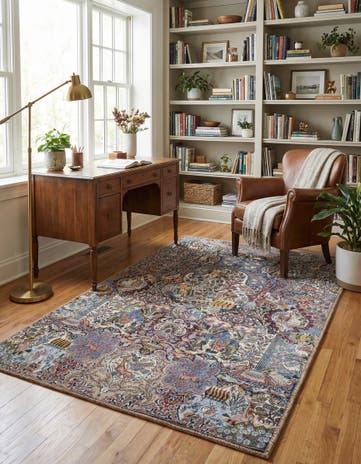 3' 6 x 5' 6 Washable Timeless Rug