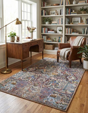 3' 6 x 5' 6 Washable Timeless Rug
