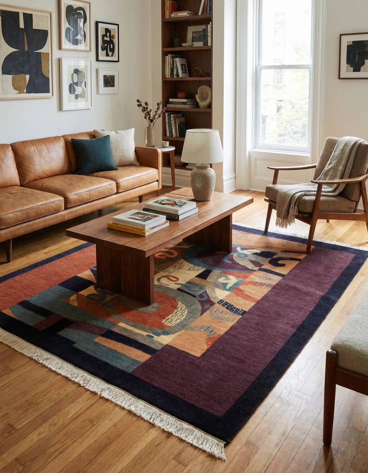 Detail image of 6' 4 x 6' 6 Scala Rug