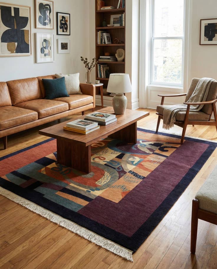 Detail image of 6' 4 x 6' 6 Scala Rug