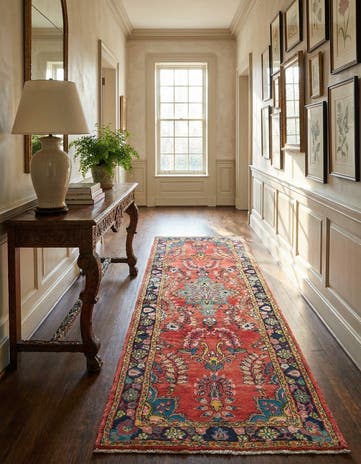 3' 4 x 9' 6 Hamedan Rug