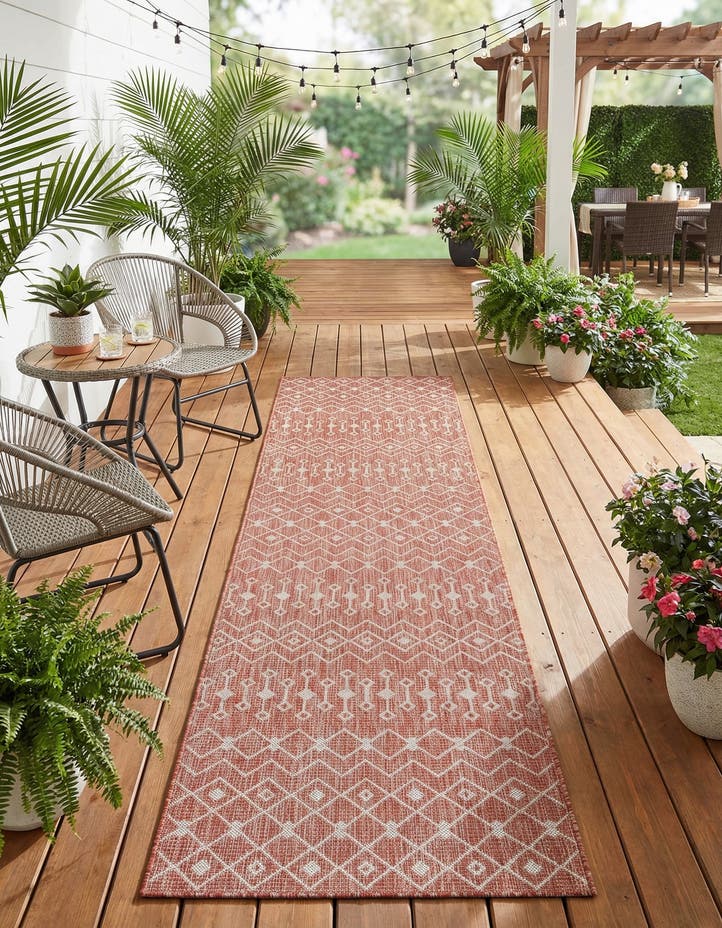2' 7 x 10' Easy-Clean Lattice Indoor / Outdoo...
