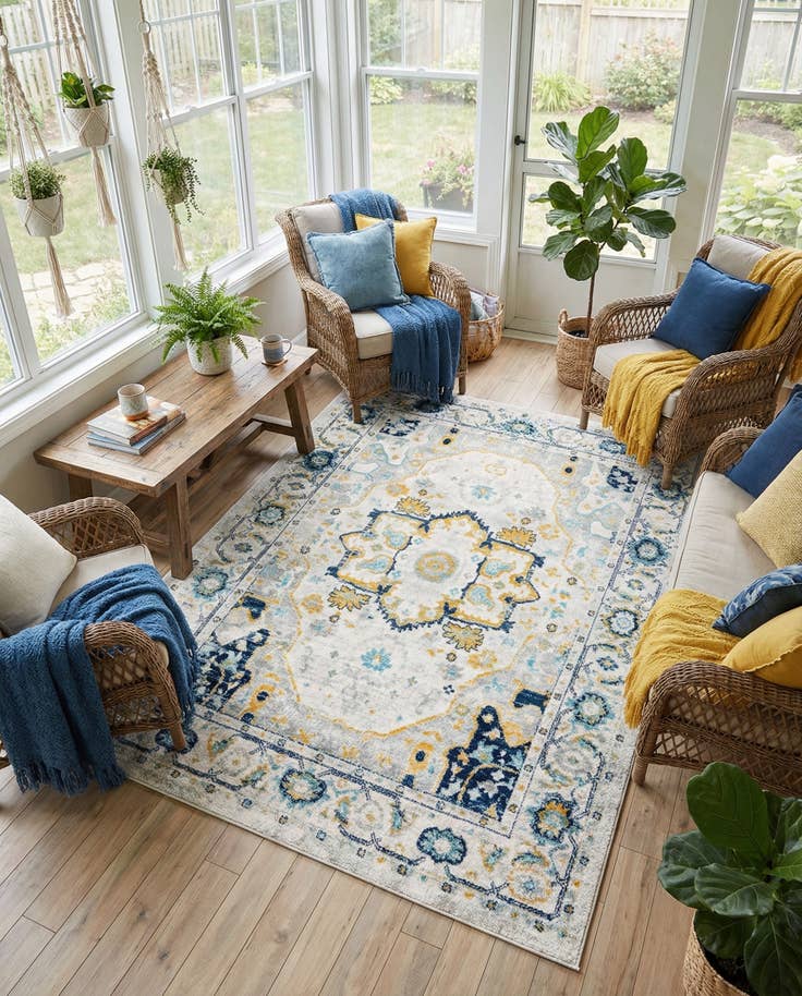 Detail image of 7' x 10' Madeline Vintage Rug