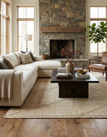 7' 11 x 9' 6 Hand Knotted Darya Wool Rug