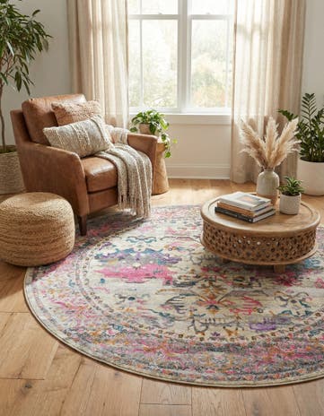 8' x 8' Delilah Round Rug