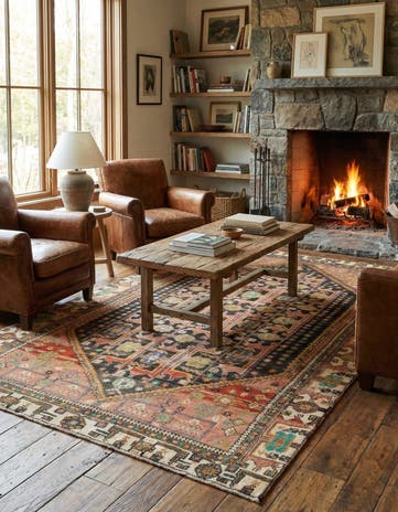 5' 6 x 9' 5 Hamedan Rug