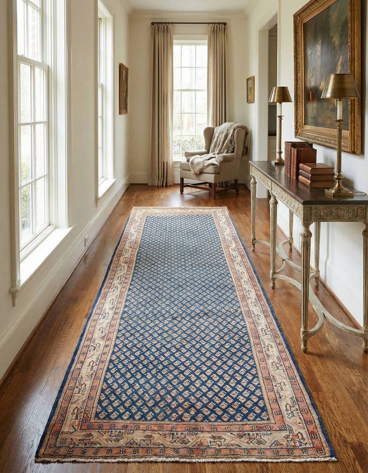 Detail image of 3' 5 x 9' 11 Hamedan Runner Rug