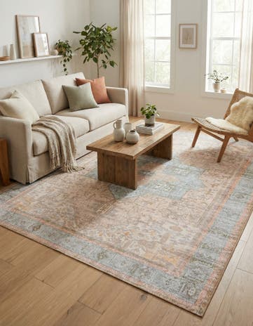 8' 4 x 12' Washable Timeless Rug