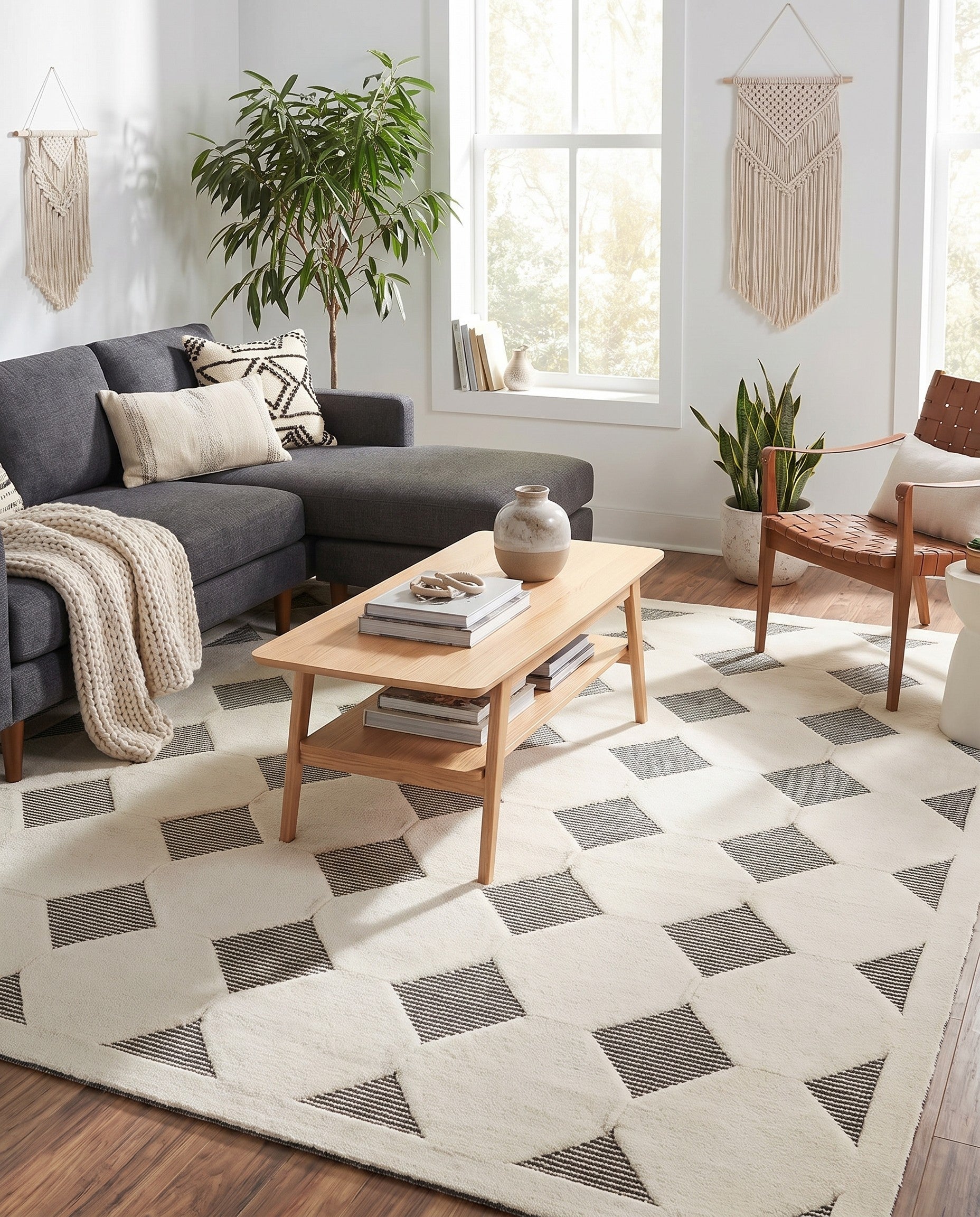 10' x 10' Prismatic Square Rug