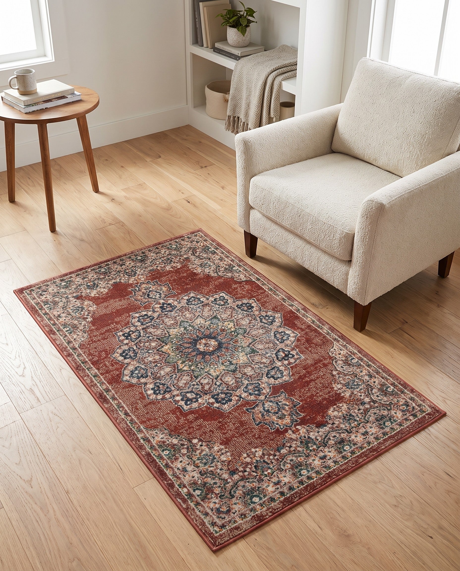 Antique Red Isabella Rug