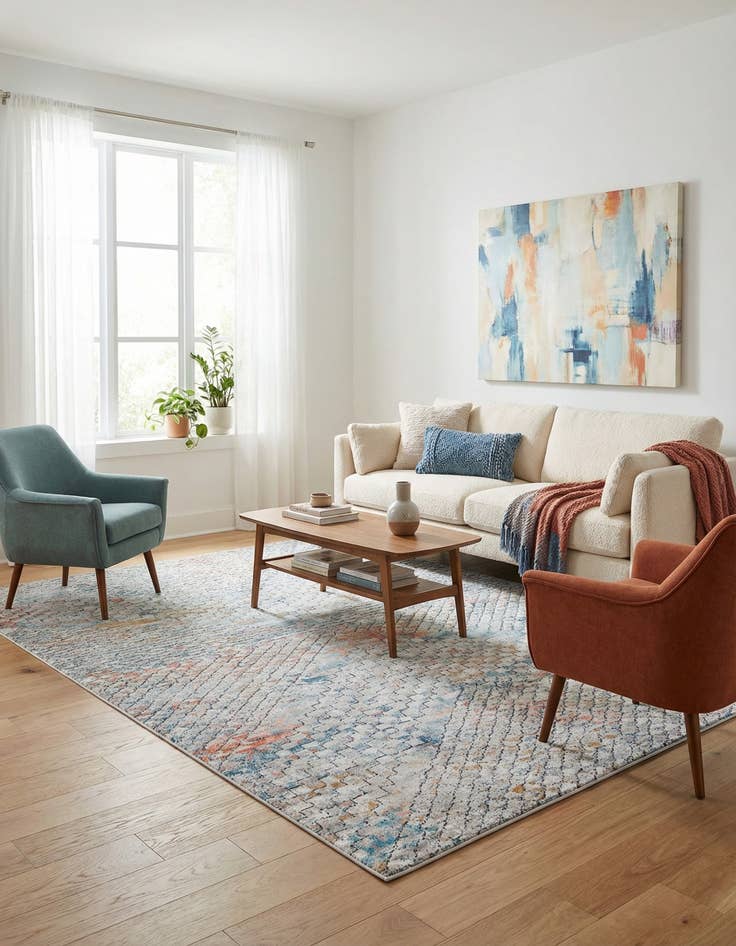 Detail image of 7' x 10' Leipzig Rug