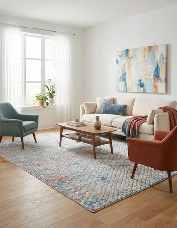 7' x 10' Leipzig Rug