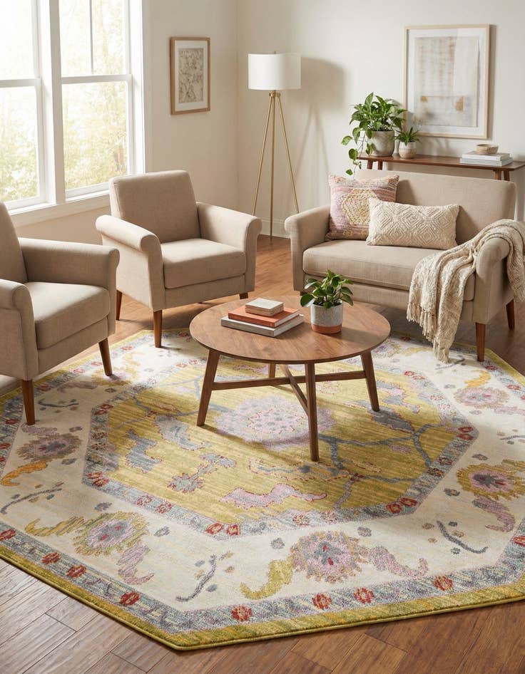 Detail image of 8' 2 x 8' 2 Paragon Octagon Rug