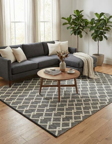 7' 10 x 10' Hand Knotted Jill Zarin Dorset Rug