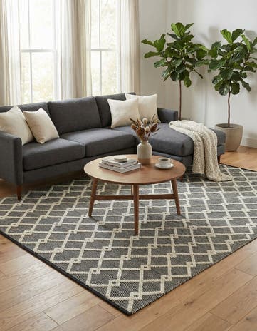 7' 10 x 10' Hand Knotted Jill Zarin Dorset Rug