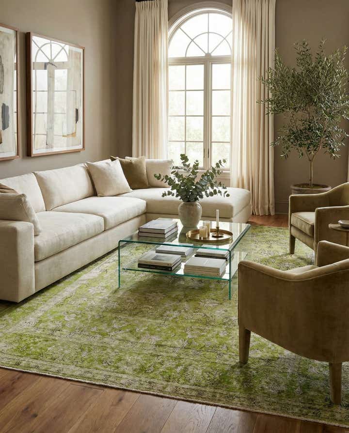 9' 6 x 12' 4 Hand Knotted Ultra Vintage Persian Wool Rug