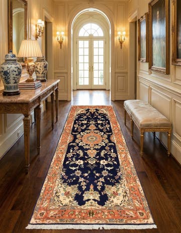 2' 8 x 6' 10 Tabriz Runner Rug