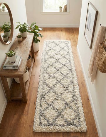 2' x 8' Infinity Shag Runner Rug