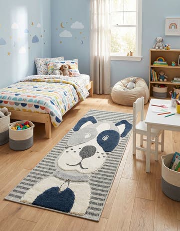 2' 7 x 6' Whimsy Kids Runner Rug