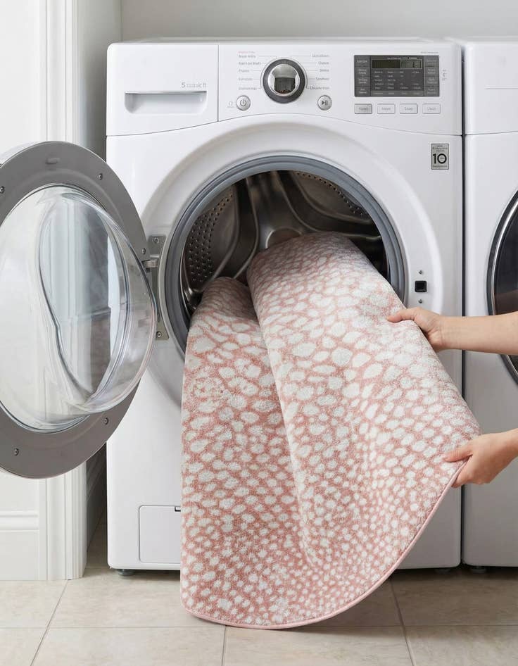 Detail image of  5' 3 x 5' 3 Kamala Washable Round Rug