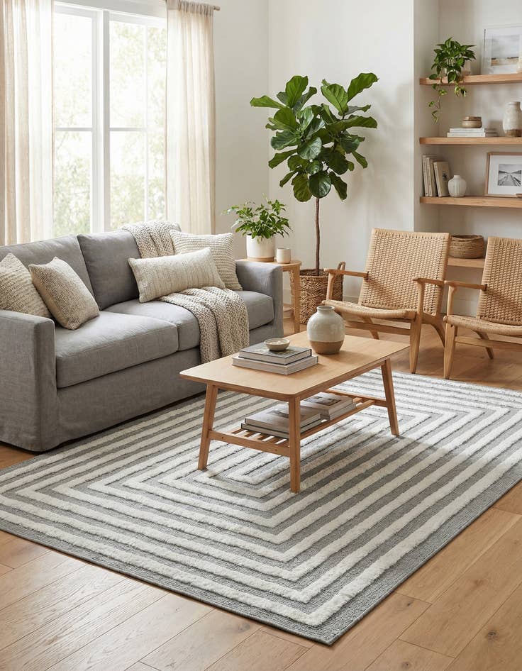 Detail image of  5' 3 x 8' Sabrina Soto Casa Toluca Rug