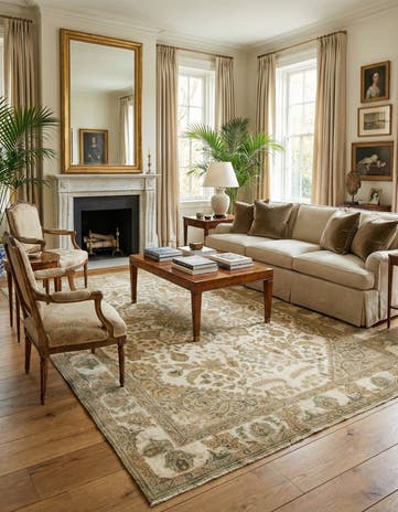 7' 10 x 11' 6 Hand Knotted Vintage Royal Persian Wool Rug