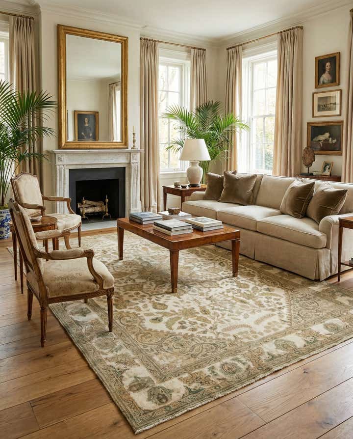 7' 10 x 11' 6 Hand Knotted Vintage Royal Persian Wool Rug