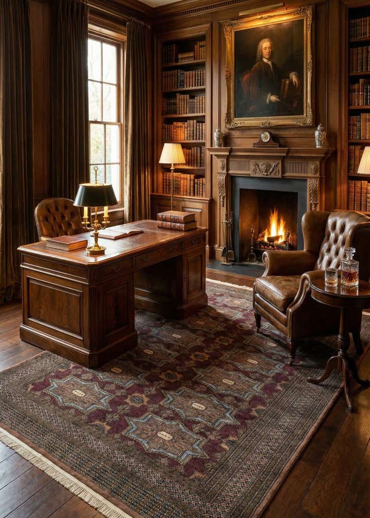 6' x 9' 11 Hand Knotted Bokhara Oriental Wool Rug