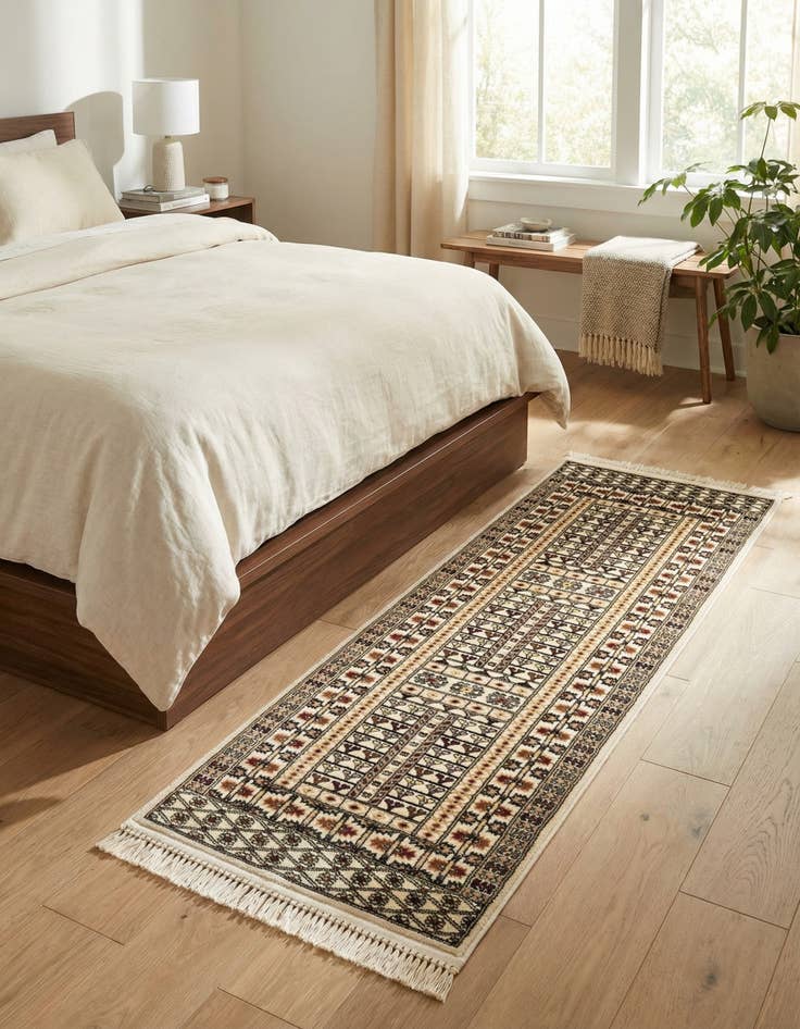 Detail image of 2' x 6' Bokhara Runner Rug