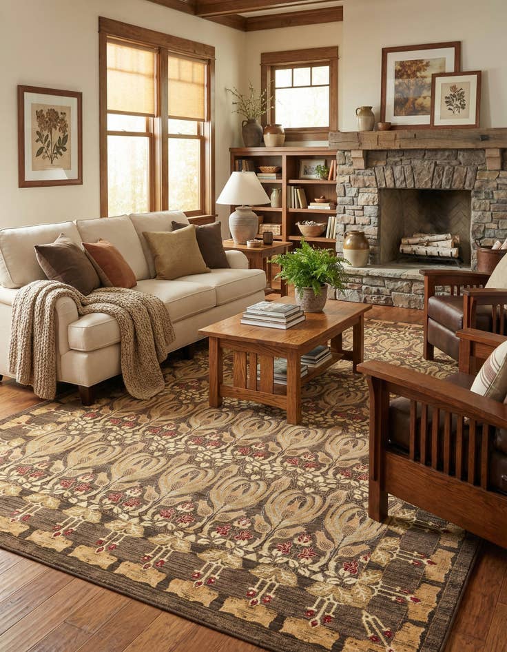 Detail image of 10' 6 x 16' 5 Kensington Rug