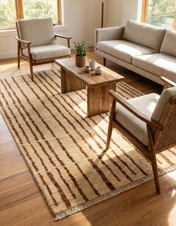 4' 6 x 6' 7 Juma Wool Rug