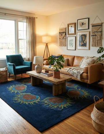 7' 5 x 7' 7 Luna Square Rug