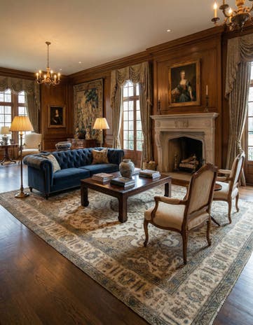 9' 11 x 12' 10 Hand Knotted Vintage Royal Persian Wool Rug