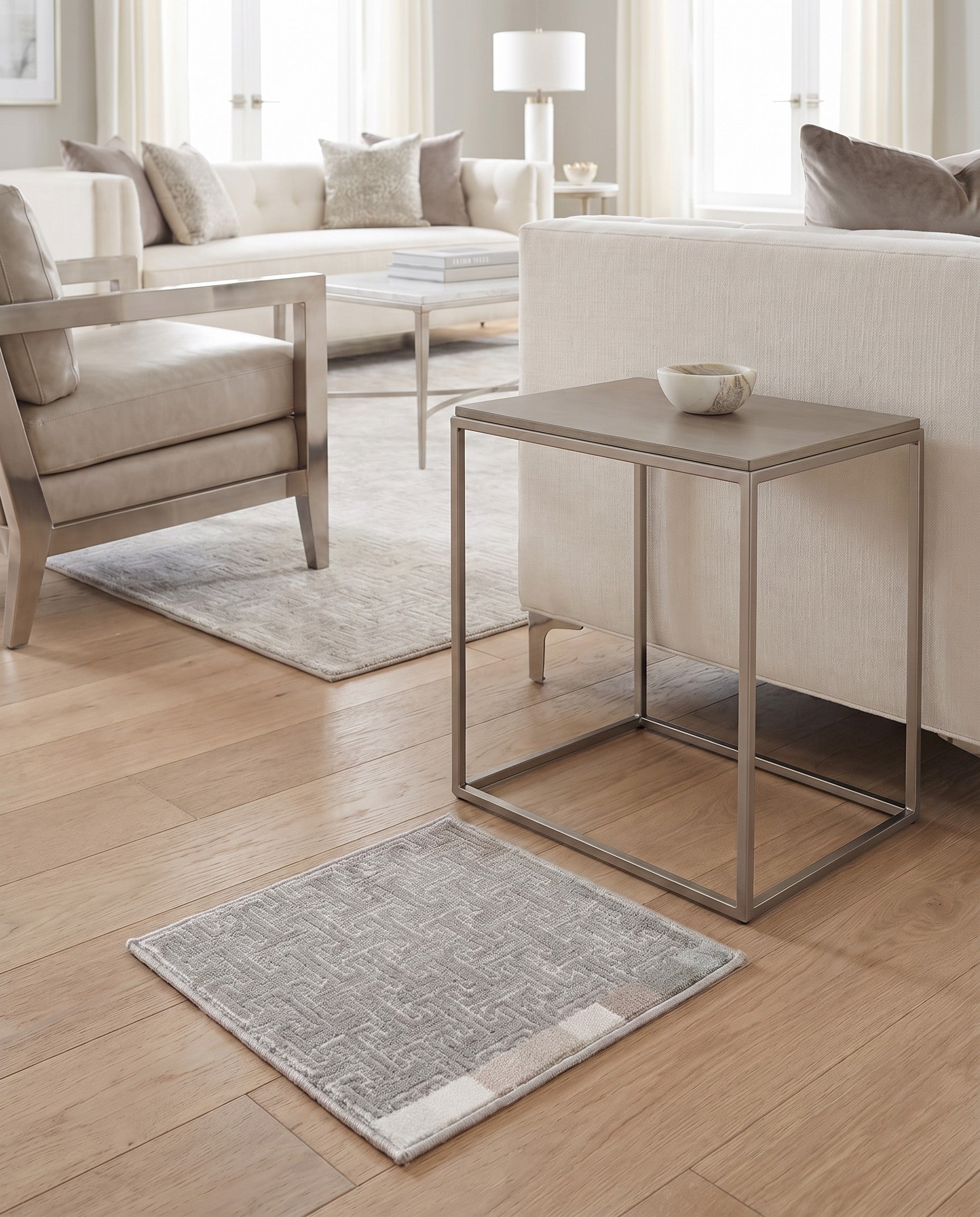 Jill Zarin 1' 8 x 1' 8 Uptown Park Avenue Sample Rug