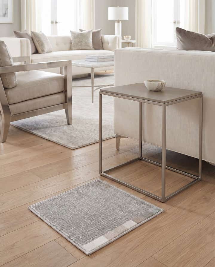 Jill Zarin 1' 8 x 1' 8 Uptown Park Avenue Sample Rug