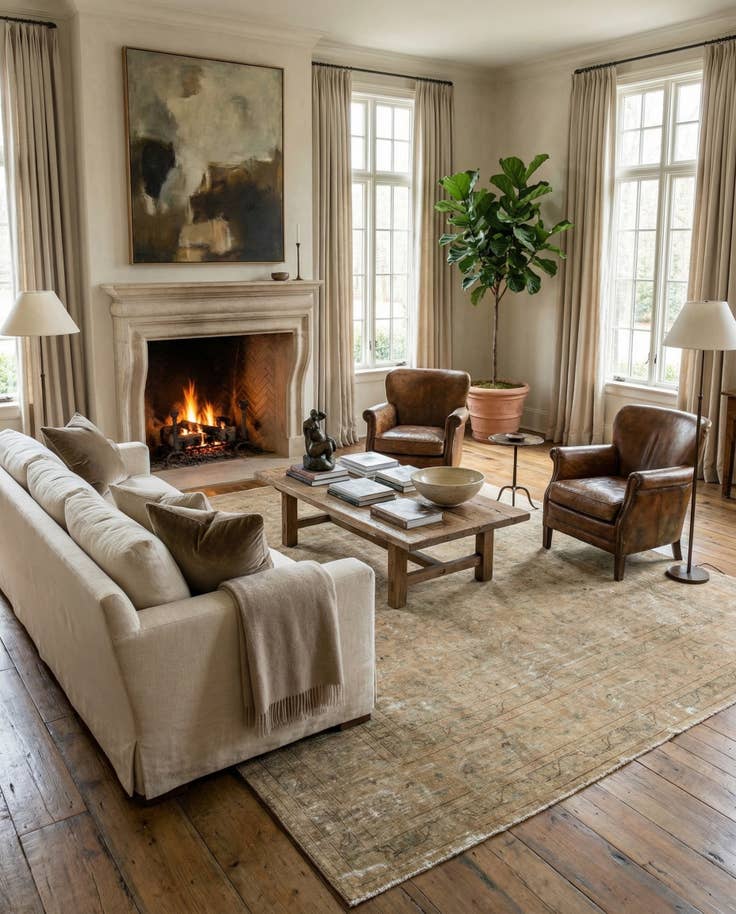 Detail image of 9' 8 x 12' 6 Hand Knotted Ultra Vintage Persian Wool Rug