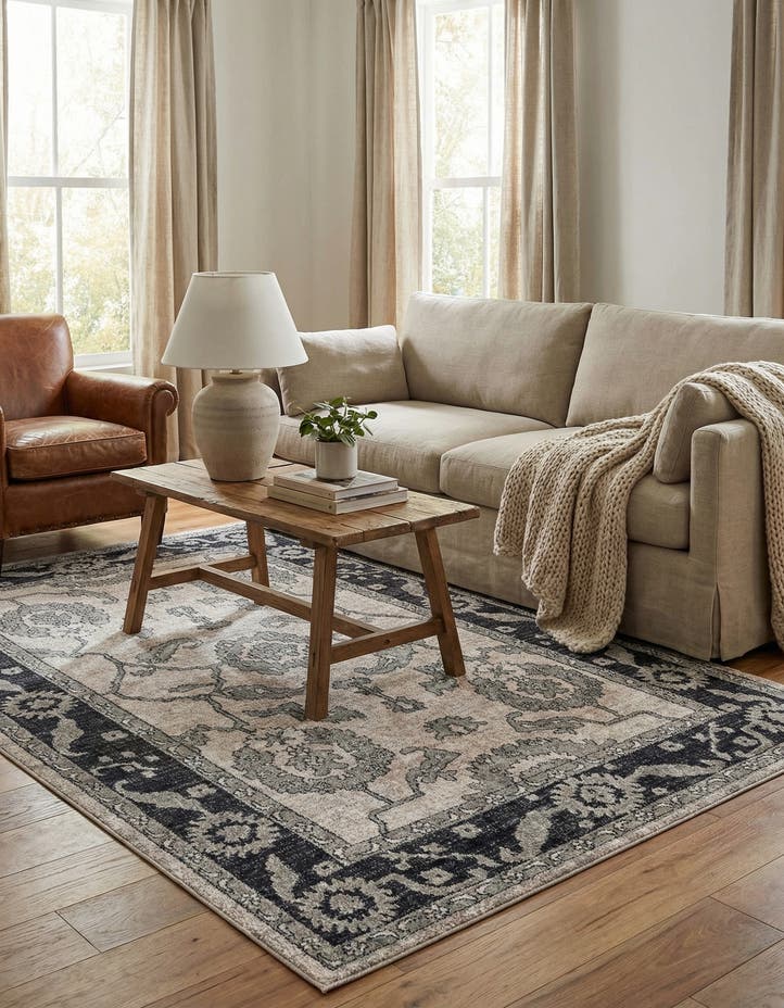5' 3 x 8' Eco Traditional Rug