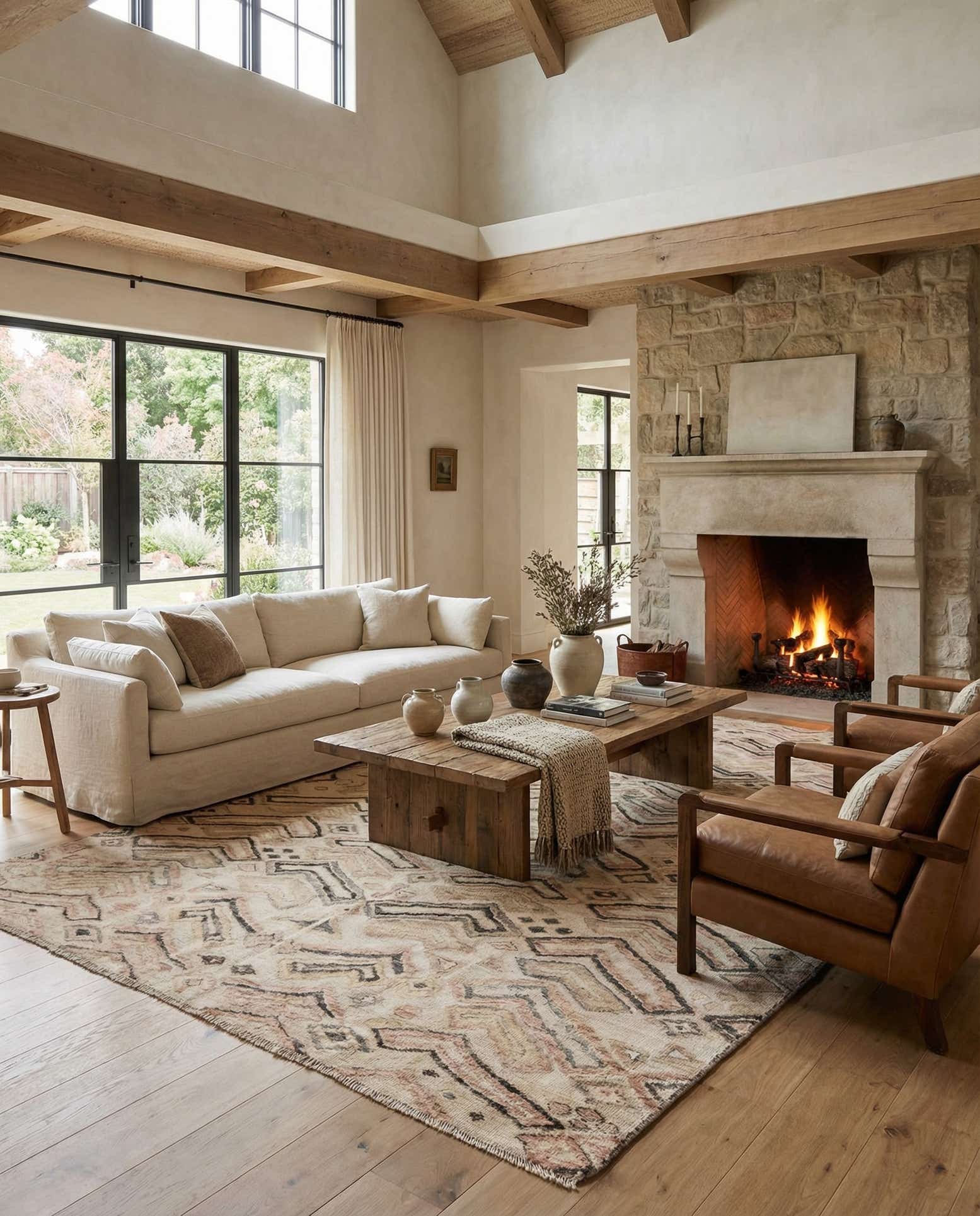 8' 11 x 11' 9 Hand Knotted Darya Wool Rug