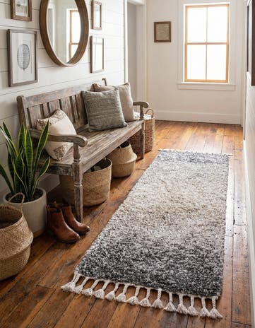 2' 7 x 8' 2 Athena Shag Runner Rug