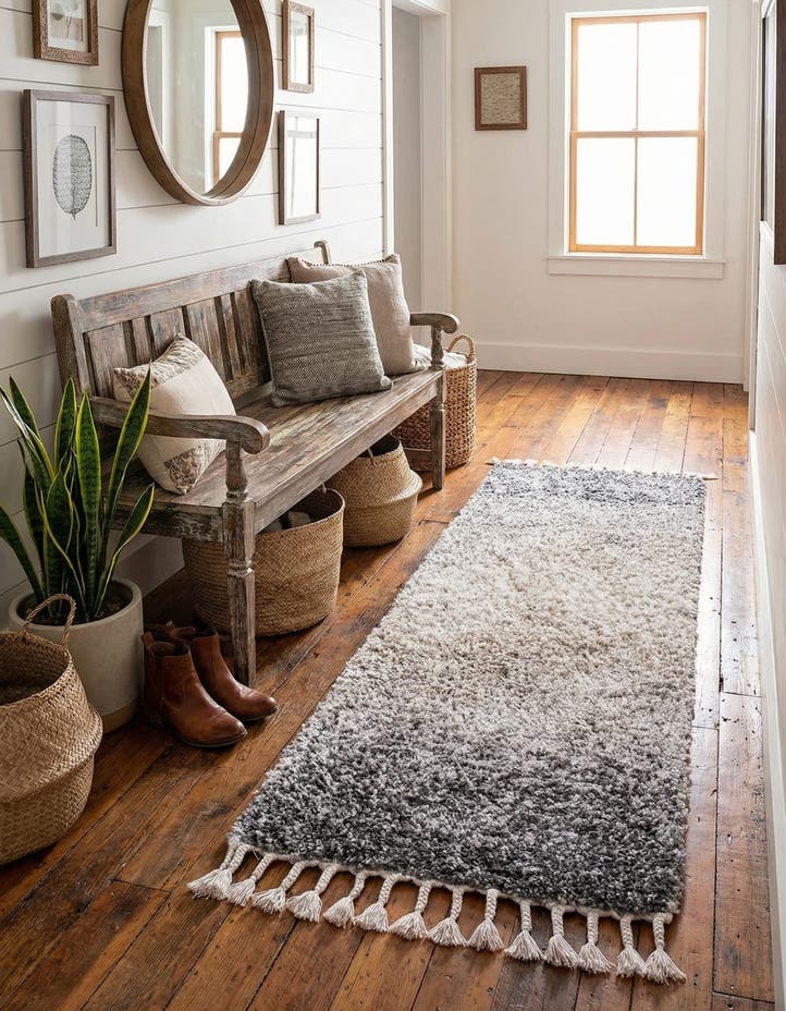 2' 7 x 8' 2 Athena Shag Runner Rug