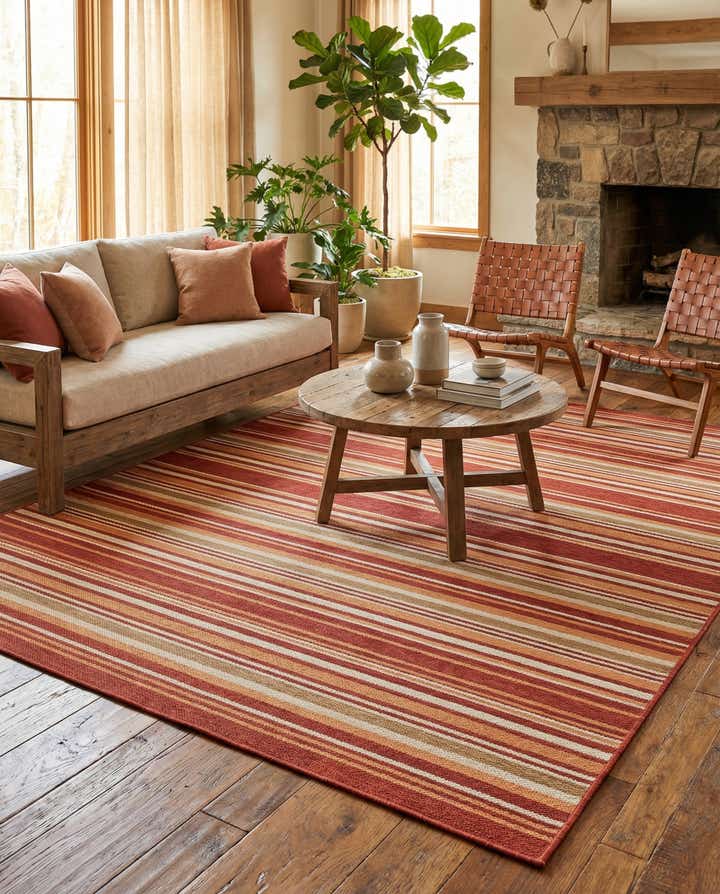 9' x 12' Easy-Clean Baja Indoor / Outdoor Rug