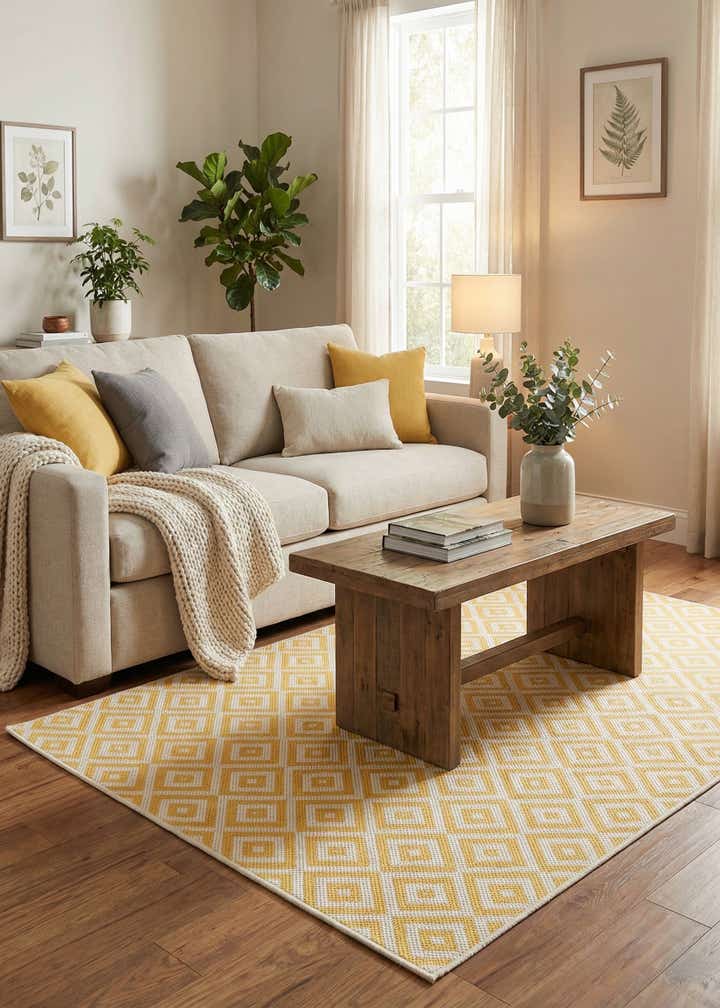 4' x 6' Easy-Clean Jill Zarin Costa Rica Indoor / Outdoor Rug