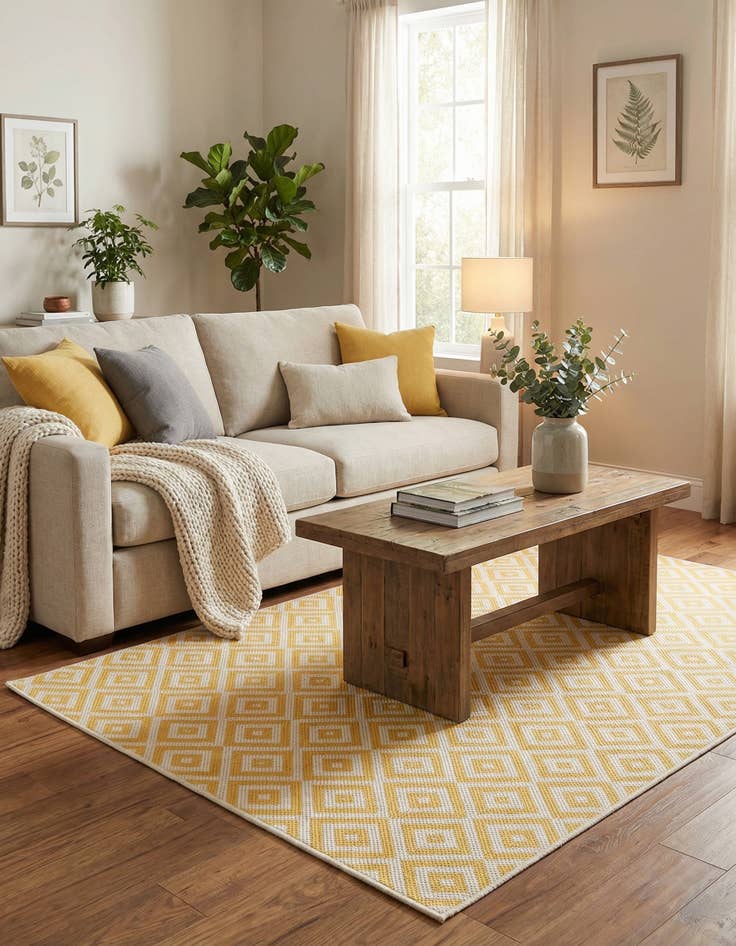 Detail image of 4' x 6' Easy-Clean Jill Zarin Costa Rica Indoor / Outdoor Rug
