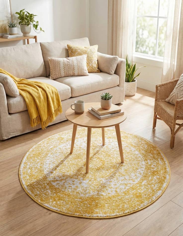 Detail image of  3' x 3' Dover Round Rug