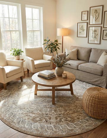 8' x 8' Eliza Round Rug