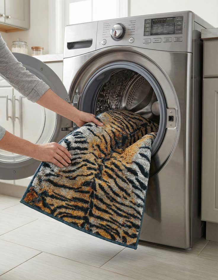 Detail image of  2' x 8' Kamala Washable Runner Rug