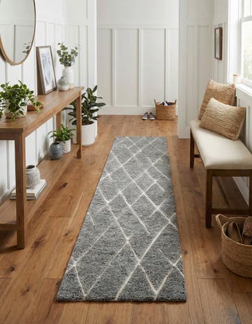 2' 7 x 10' Atlas Moroccan Wool Runner Rug