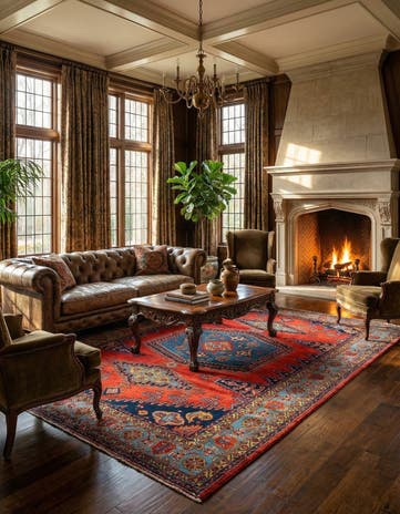 8' 1 x 11' 1 Viss Wool Rug